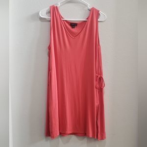 J.Jill  apricot color light weight dress or swimsuit cover size medium